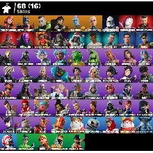 Мгновенный доступ • FN (все платформы) • 68 skins • 450 VB • Полный доступ