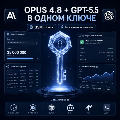 GPT 5.6 + Fable 5 в одном API-ключе 35M токенов - irongamers.ru