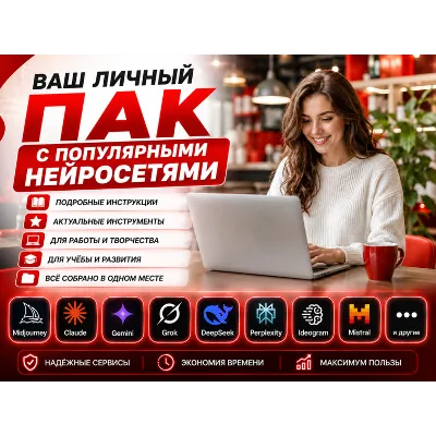 Пак популярных нейросетей 2026 |Gemini • Grok • Veo 3 • и т.д. - irongamers.ru