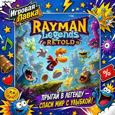Rayman Legends Retold | Playstation | PS5 | Выбор региона - irongamers.ru