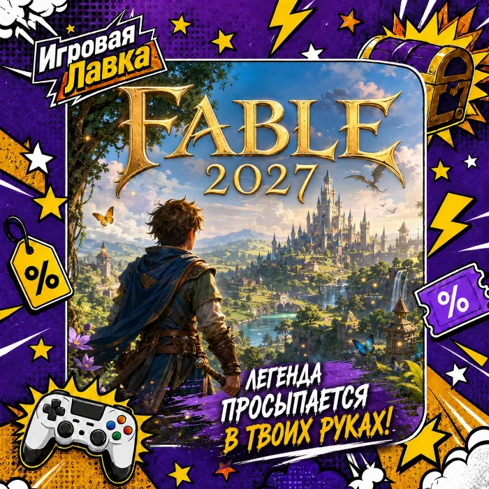 Fable 2027 · Playstation · PS5 · Выбор региона