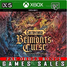 CASTLEVANIA BELMONT’S CURSE MIDNIGHT EDITION XBOX|XS+PC WIN ПРЕДЗАКАЗ С БОНУСАМИ