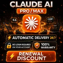 Claude MAX x20 — использование на 1 месяц, общий доступ, без входа в аккаунт.