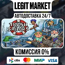 Trash Sailors: Co-Op Trash Raft Simulator / Steam АВТО / РУ + МИР
