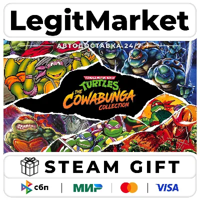 Teenage Mutant Ninja Turtles: The Cowabunga Collection / Steam АВТО / МИР - irongamers.ru