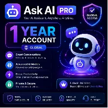Ask AI Pro — годовой аккаунт (глобальный) 🤖