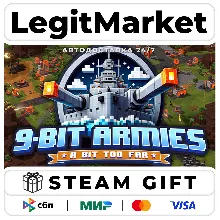 9-Bit Armies: A Bit Too Far / Steam AUTO / RU + WORLD