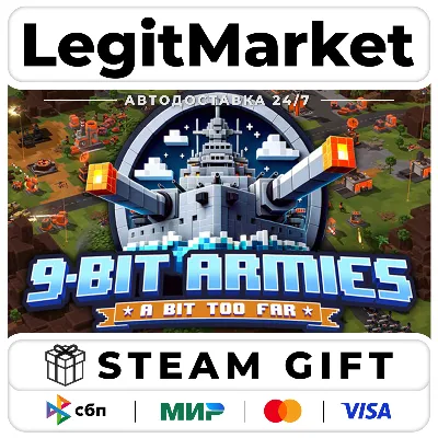 9-Bit Armies: A Bit Too Far / Steam АВТО / РУ + МИР - irongamers.ru