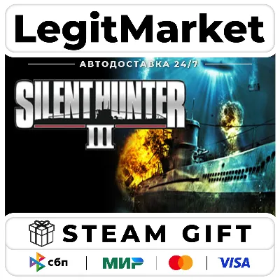 Silent Hunter III / Steam АВТО / РУ + МИР - irongamers.ru