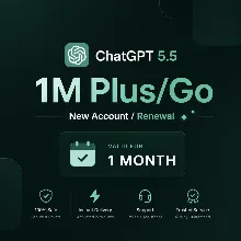 🤖 ChatGPT 5.5 1M Plus/Go – Новый аккаунт / Продление 🚀✨