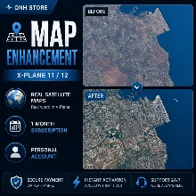 Map Enhancement for X-Plane