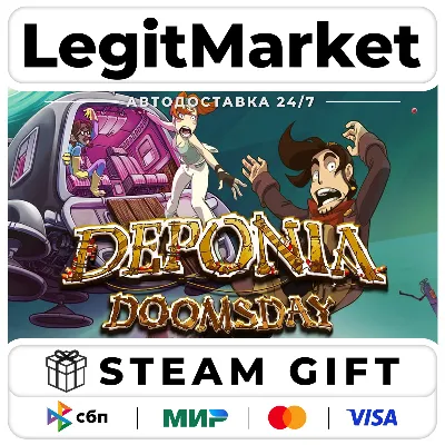 Deponia Doomsday / Steam АВТО / РУ + МИР - irongamers.ru