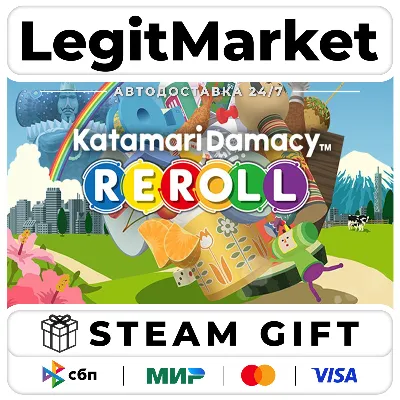Katamari Damacy REROLL / Steam АВТО / РУ + МИР