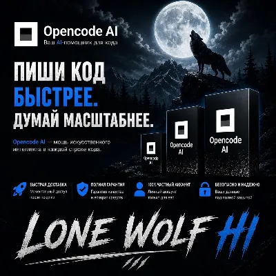 OPENCODE AI | Opencode.ai | Подписка на 1 месяц. ДЕШЕВО, БЫСТРО И КОНФИДЕНЦИАЛЬНО. - irongamers.ru