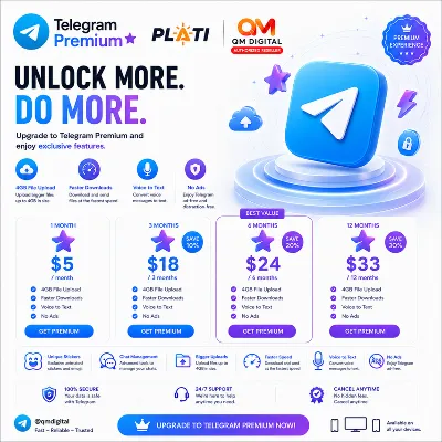 Telegram Premium | Подписка на 1-3-6-12 месяцев | Быстрая доставка | На любой аккаунт