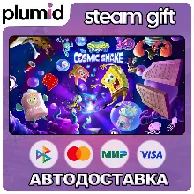 SpongeBob SquarePants: The Cosmic Shake Steam Gift / Россия + МИР / АВТО