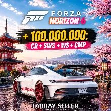 FH6 • 100.000.000: КРЕДИТЫ CR + SUPER WHEELSPIN + WS + АВТОТАЛАНТЫ FORZA HORIZON 6