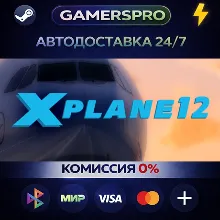 X-Plane 12・ВЫБОР РЕГИОНА・STEAM GIFT АВТО・