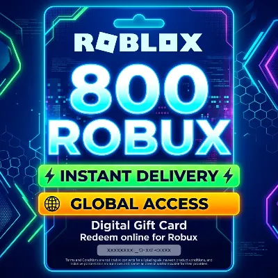 Подарочная карта Roblox 800 Robux | GLOBAL | Все регионы | Мгновенная доставка - irongamers.ru