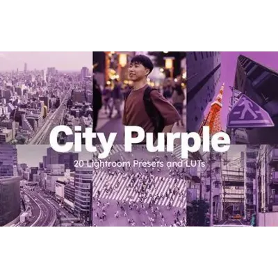 Набор из 20 пресетов City Purple для Lightroom и LUT-файлов - irongamers.ru