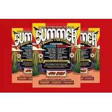 Summer Music Festival PSD Template