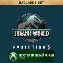 Jurassic World Evolution 3: Badlands Set XBOX На Любой Регион