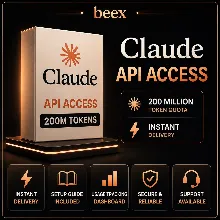 API-ключ Claude -квота 200 млн токенов-|Готов к использованию|Автоматическая доставка