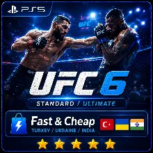 UFC 6 ps5 PlayStation 5  Турция / Украина / Индия | Standard / Ultimate