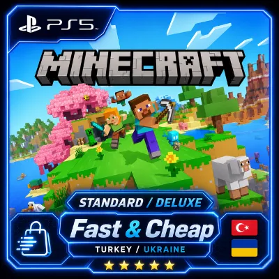 Minecraft | PS4 / PS5 | Турция / Украина | Standard / Deluxe Collection - irongamers.ru