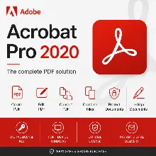 Adobe Acrobat Pro DC 2020 для Windows, 1 устройство, бессрочная лицензия