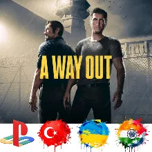 A Way Out PS4/ТУРЦИЯ/УКРАИНА/ИНДИЯ/PS