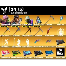 Мгновенный доступ • FN (все платформы) • 227 skins • 1400 VB • Полный доступ
