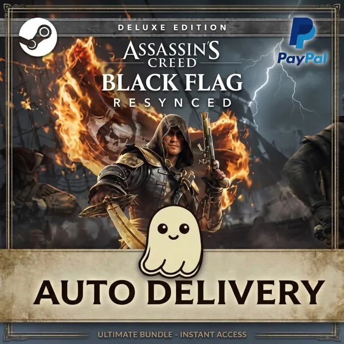 Assassin's Creed Black Flag Resynced Deluxe · Steam Оффлайн · Автовыдача
