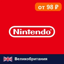 Nintendo eShop Великобритания карта оплаты
