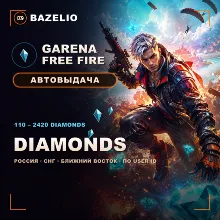 Garena Free Fire Алмазы по User ID — Ближний Восток и СНГ