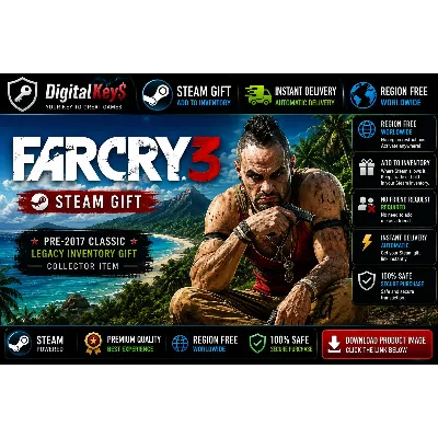 🌴 Far Cry 3 — ПК Steam Gift / Без региона / Worldwide