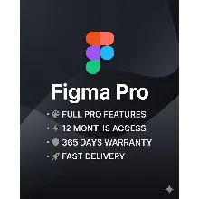Figma Pro 12 месяцев | Все Pro функции | 1 год гарантия | Мгновенная доставка