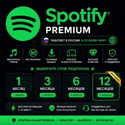 SPOTIFY PREMIUM | INDIVIDUAL| PLATINUM AI DJ | DUO| FAMILY - irongamers.ru