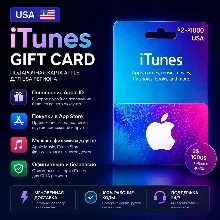Apple Gift Card USA | App Store & iTunes | Автовыдача 24/7 | $2-$500