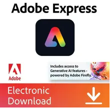 Adobe Express Premium | Социальные медиа: графика, видео и презентации | AI‑шаблоны |