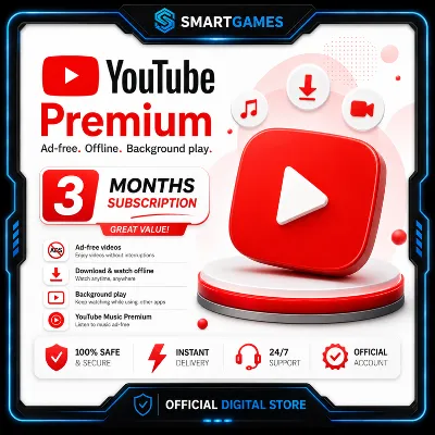 YouTube Premium 3 Months + YouTube Music 3 Months - Global (Old/New/Personal Gmail) - irongamers.ru