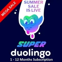 Duolingo Super подписка на 1–12 месяцев | На ваш аккаунт