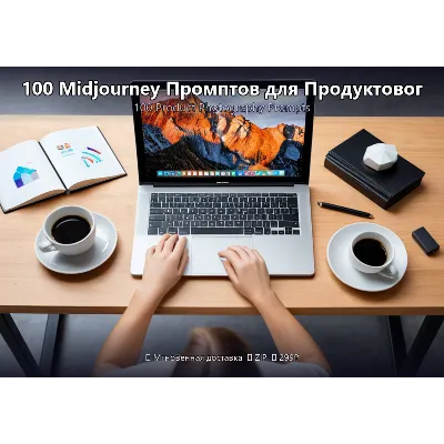 100 Midjourney Промптов для Продуктового Фото — Коллекция AI-промптов для коммерческо