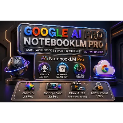 NotebookLM Pro Plan Subscription 6 Months Guarantee (Russia & Worldwide) - irongamers.ru