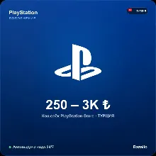 PlayStation Store Турция 250 TL · Автовыдача кода