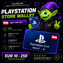 ⭐ PLAYSTATION STORE WALLET АВСТРИЯ | AT 10 EUR-250 EUR | АВТО ВЫДАЧА 24/7 ⭐