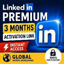Linkedin Premium 3 Months Activation Link (Global)