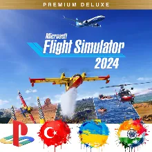 Microsoft Flight Simulator 2024 Premium Deluxe PS5/ТУРЦИЯ/УКРАИНА/ИНДИЯ/PS
