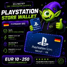 ⭐ PLAYSTATION STORE WALLET ГЕРМАНИЯ | DE 10 EUR-250 EUR | АВТО ВЫДАЧА 24/7 ⭐