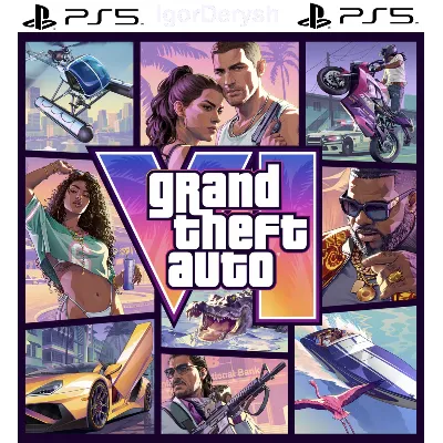 Grand Theft Auto VI GTA6 / Ultimate (Playstation PS5) ПРЕДЗАКАЗ ИГРЫ НА ВАШ АКАУНТ - irongamers.ru